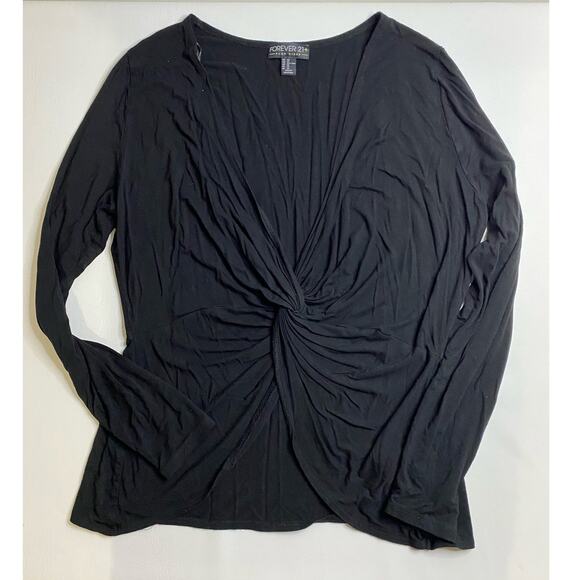 Forever 21 Sweater shirt Women's Plus Size 3X Black - Picture 1 of 5